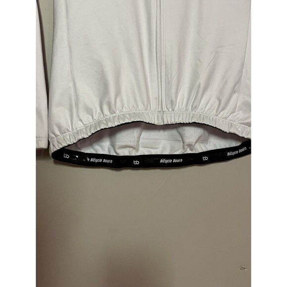 Bicycle Booth BB Fleece Lined White Hot Lips Kiss‎ Cycling Jersey, Women's Large - Picture 5 of 8